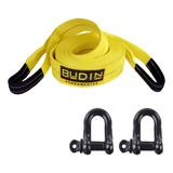 Cinta Fita Para Reboque 10 Ton X 4 Mts Com Manilhas 3 4