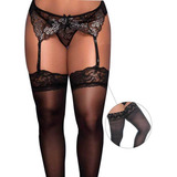 Cinta Liga Sexy Florida Renda Sensual Com Calcinha Meia