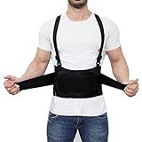 Cinta Lombar Ergonomica Proteção Para Coluna Ideal Para Carregar Peso Transporte De Cargas Treinos Pesados Levantar Peso Postura Correta Estoquistas -M-