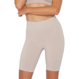 Cinta Modeladora Bermuda Ciclista Fitness Cintura Alta Plié