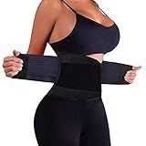 Cinta Modeladora De Cintura Para Mulheres Modelador De Cintura Para Perda De Peso Modelador Corporal Cinta Esportiva  W Preto  P   Preto   1