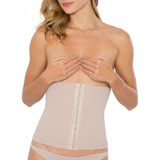 Cinta Modeladora Feminina Corset Redutor Afina Cintura Plié