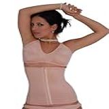 Cinta Modeladora Modela Afina Corselet Corset Espartilho Bege Grande 