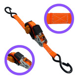 Cinta P Carga Com Catraca Retrátil Manual 4 5m X 25mm 680kg
