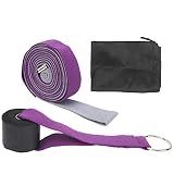 Cinto De Alongamento Multifuncional Para Ioga  Ligamento De Perna De Cavalo Fitness  Cinto De Divisão Para Treinamento De Dança Cinza Roxo 