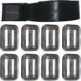 Cinto De Borracha Com 8 Lastros 1kg Chumbo Peso Kit De Mergulho Caça Pesca Sub