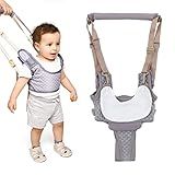 Cinto De Caminhada Para Bebê Removível Almofada De Virilha Portátil Para Criança Auxiliar De Caminhada Cinto De Ajuda Para Caminhada De Bebê Ferramenta De Malha De Perfil Cinza Monção 