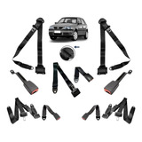 Cinto De Seguranca Gol G3 G4 Fox Completo 5 Bancos