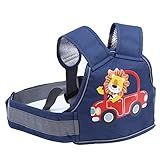 Cinto De Segurança Para Motocicleta Cinto De Segurança Para Crianças Cinto De Segurança Para Andar De Bicicleta Cinto De Segurança Para Crianças Pequeno Leão Azul Profundo