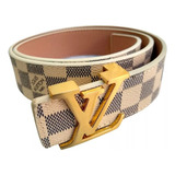 Cinto Louis Vuitton LV Initials 40 MM Marrom Original – Gringa