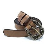 Cinto Feminino Couro Legítimo Mel PP