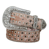 Cinto Feminino Tendencia Country Brilho Pronta Entrega