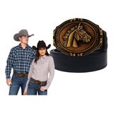 Cinto Fivela Country Cavalgada Cowboy Rodeio Unissex