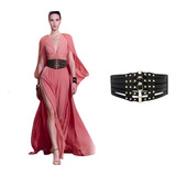 Cinto Grosso Para Vestido Cintura Fina Festa Corset f