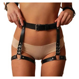 Cinto Harness Couro Gotico Lolita Cinta