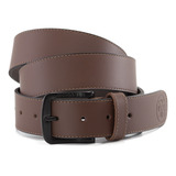 Cinto Masculino Em Couro Legitimo Natural 40mm Ajustável