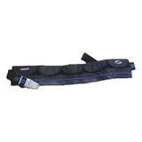 Cinto P Lastro Mergulho C 4 Bolsos Fivela Aço Inox Seasub