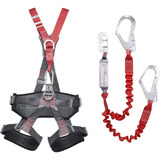 Cinto Paraquedista 5 Pontos Cp1301 Talabarte Duplo Tubular