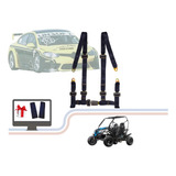 Cinto Segurança Automotivo 4 Pontas Ideal Competição Buggy