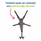 Cinto Segurança Cadeirante Pélvico Torácico Cadeira Rodas