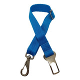 Cinto Segurança Pet Coleira Universal Porte Cachorro Gato Inter Pets Cinto Pet Cor Azul