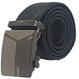 Cinto Social Masculino Em Couro Sintético Fivela Automática