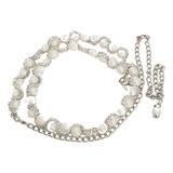 Cinto Strass Metal Perola Festas Eventos Casamento Happyhour