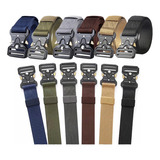 Cinto Tatico Militar Masculino Com Fivela De Engate Rapido