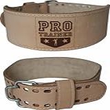 Cinturão De Couro Academia Cross Agachamento Fit