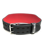 Cinturão De Couro Musculação Academia Crossfit Max Force Lpo