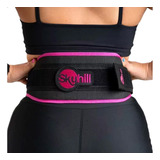 Cinturão Lpo Skyhill Rosa Academia Lombar Cinto Musculação