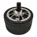 Cinzeiro Anti Cheiro Giratório De Metal E Borracha 11 Cm
