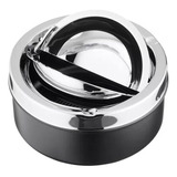 Cinzeiro De Inox Premium Com Tampa Anti cheiro Moderno