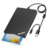 CIpotZIZ Leitor De Disquete USB C Externo De 3 5 Polegadas 1 44 MB Leitor De Disquete Duplo USB Tipo A C Unidade De Disquete Reprodutor Conversor