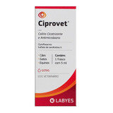 Ciprovet Colirio Para Cães Labyes 5 Ml