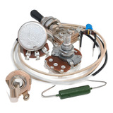 Circuito Alpha Telecaster 500k Chave EpiPhone Kit Elétrica