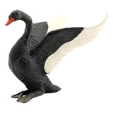 Cisne Negro Aves Selvagens 14 Cm