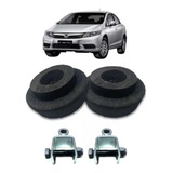 Civic 2006 18 Kit Calço De Mola Traseiro Prolongador 2pol