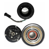 Cj Polia Embreagem Bobina Compressor Ford Ka 1 0 1 5 3cilind