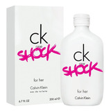 Ck Shock Calvin Klein Feminino 200 Ml Lacrado