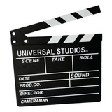 Claquete De Filme De Filme Claquete De 30x27x1 5 Cm Preto