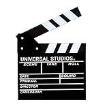 Claquete De Filme De Filme De Madeira Decoração De Ripa De Diretor De Cinema Inglês Tamanho Pequeno Preto Com Ganchos Para Estilo Retrô Rural E Nórdico