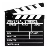 Claquete De Madeira Cinema Universal Studios Decorativa 20cm