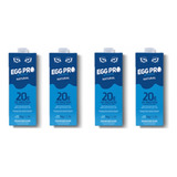 Clara De Ovo Líquida Pasteurizada kit 4 Lts 