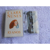 Clara Nunes 10 Anos Fita Cassete