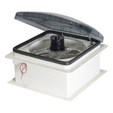 Clarabóia Manual Fume 5 Velocidades Exaustor Ventilador 12v