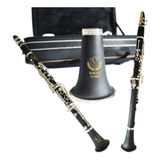 Clarineta Eagle Cl04n 17 Chaves Niquelada
