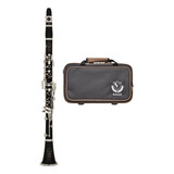 Clarinete Eagle 17 Chaves Sib Cl04n Niquelado