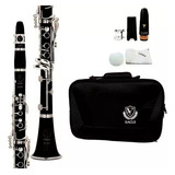 Clarinete Eagle Em Sib 17 Chaves