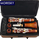 Clarinete Moresky M13 Sib Madeira Jacarandá Acessórios Nf